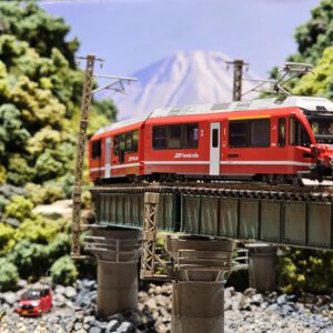 KATO 10-1273 Swiss Rhaetian Railway 瑞士萊茵鐵路鉄道 ABe 8/12<Allegra> 3両セット