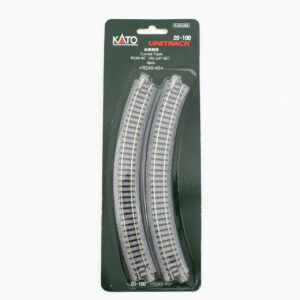 KATO 20-100 N scale Unitrack 曲線線路 R249-45