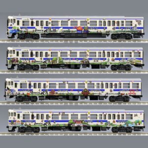 TOMIX 98539 ｷﾊ47-8000形(Romancing 佐賀彩繪車）C 套裝 4輛