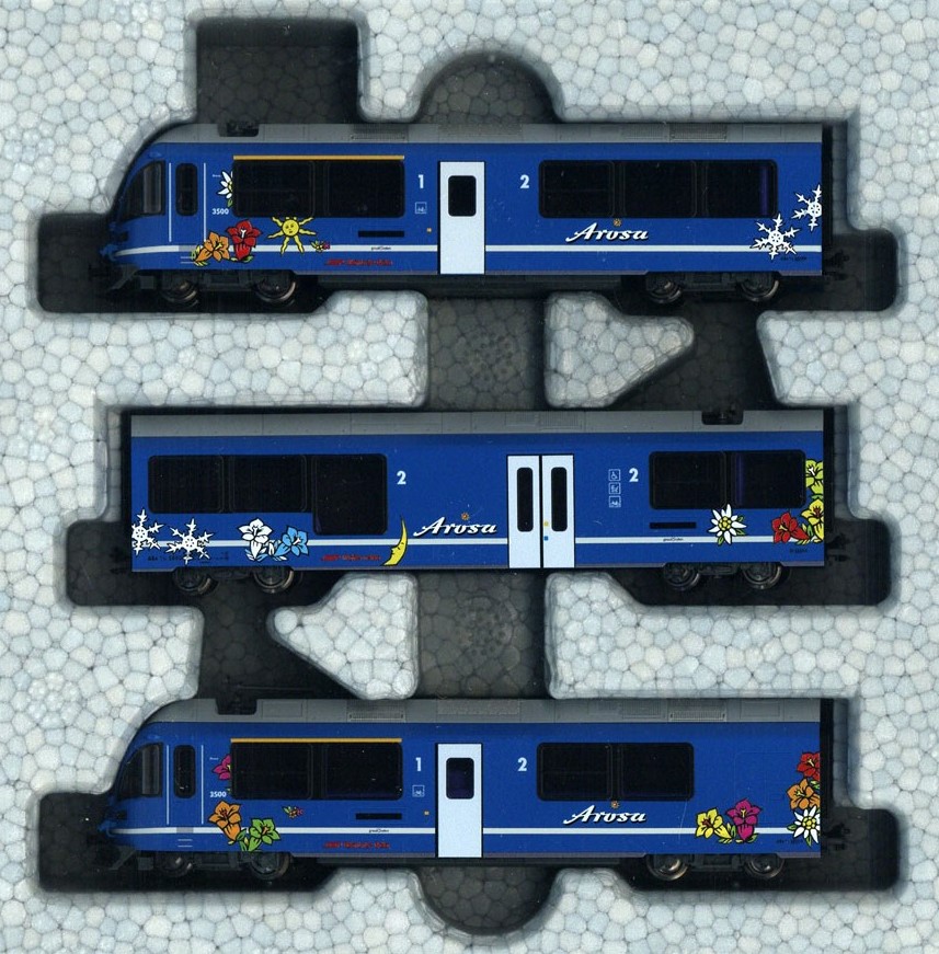 預訂 - KATO 7074076 Rhatische Bahn ABe8/12 3500 `Arosa` - Khaho Store 咔好鐵道模型店