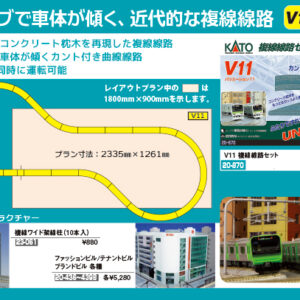 KATO V11 KATO 20-870 複線水泥傾側軌道套裝- Khaho Store 咔好