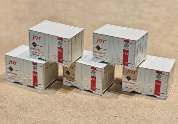 KATO 23-574 UR19Aｺﾝﾃﾅ(日本石油輸送･赤帯) 5個入