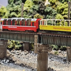 KATO 10-1656 Swiss Rhaetian Railway Bernina急行 新LOGO 増結4両