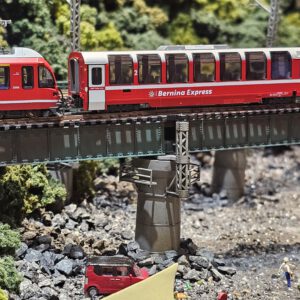 KATO 10-1656 Swiss Rhaetian Railway Bernina急行 新LOGO 増結4両
