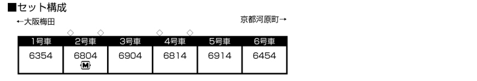 KATO 10-941 阪急 6300系 「京とれいん」 タイプ 6両セット 連全車DX充電式車廂燈 14 KATO 10-941 阪急 6300系 「京とれいん」 タイプ 6両セット 連全車DX充電式車廂燈
