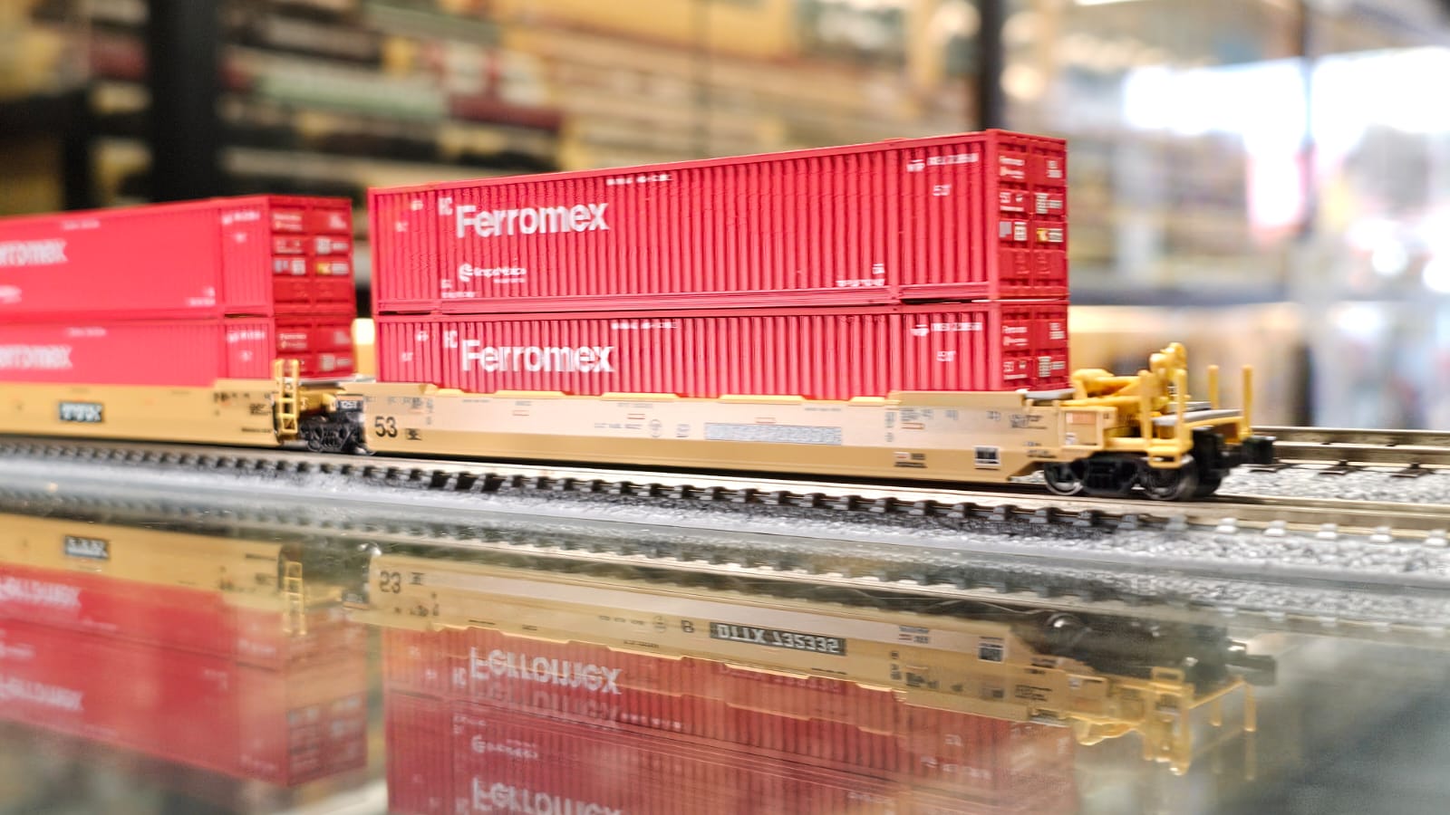 KATO 106-6188 Gunderson MAXI-IV Double Stack Car TTX 旧ロゴ #DTTX 732335 ...