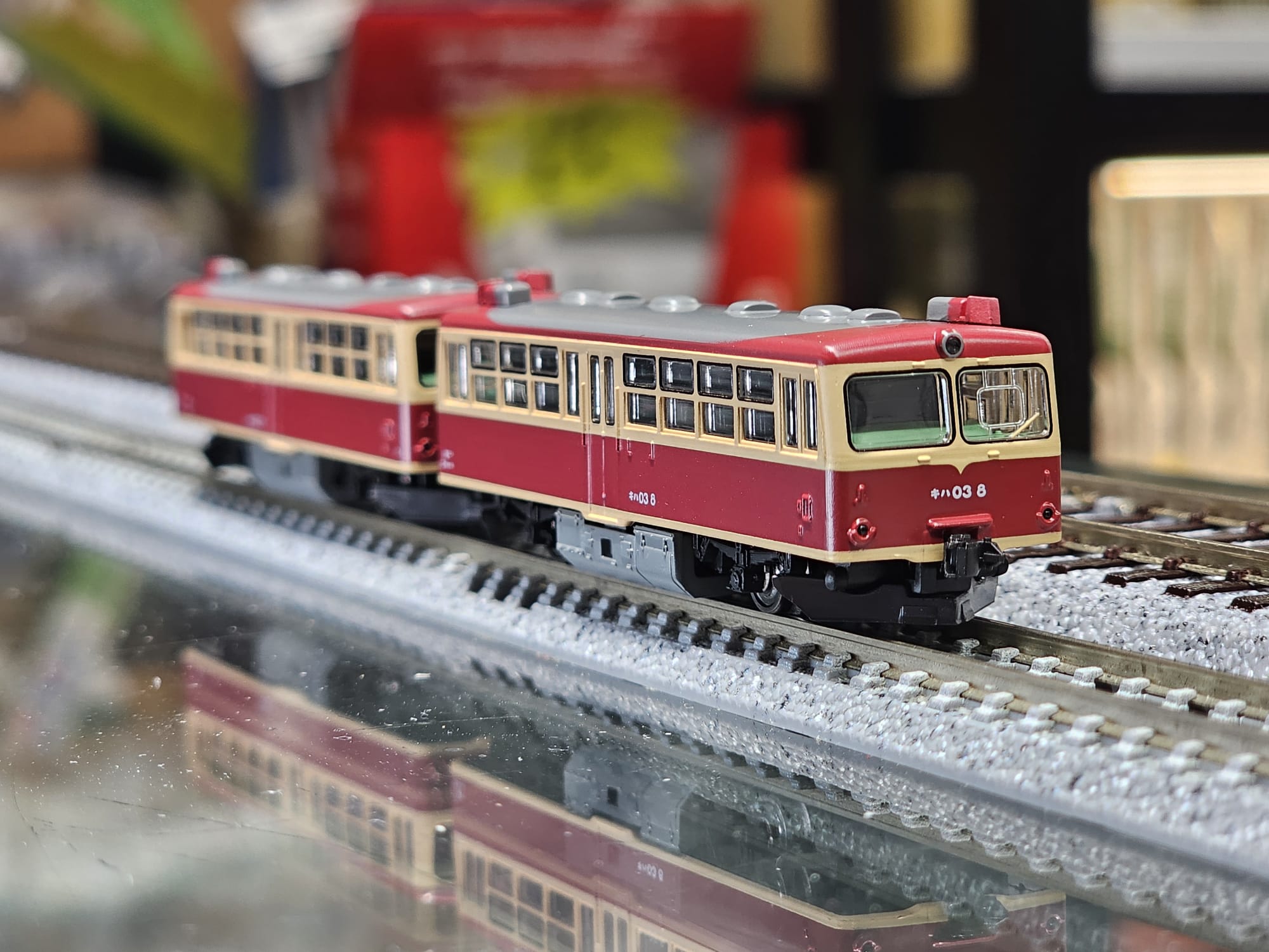 TOMIX 98142 ｷﾊ03形ﾚｰﾙﾊﾞｽｾｯﾄ(2両) - Khaho Store 咔好鐵道模型店