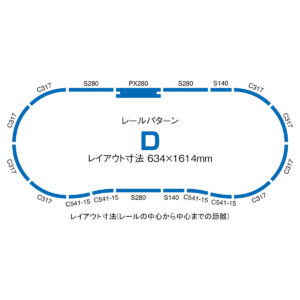 TOMIX 91029 複線交叉．電動變軌 路軌套裝 (Set D)
