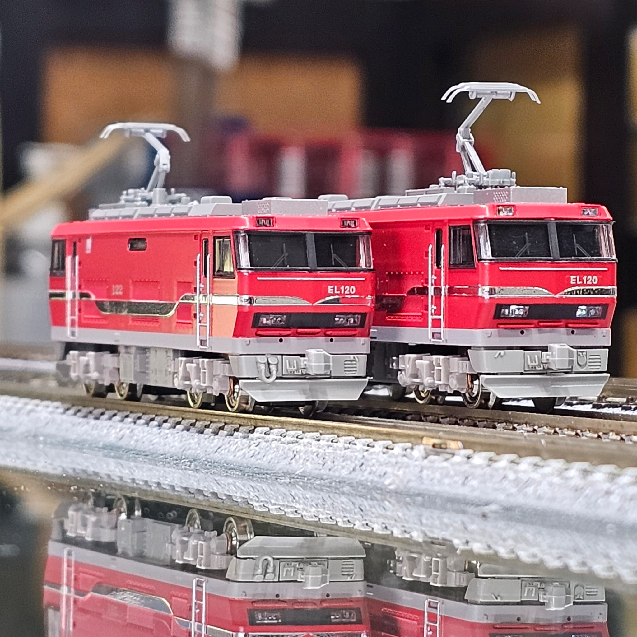 Greenmax 31909 名鉄EL120形電気機関車2両(T＋M) 2両- Khaho
