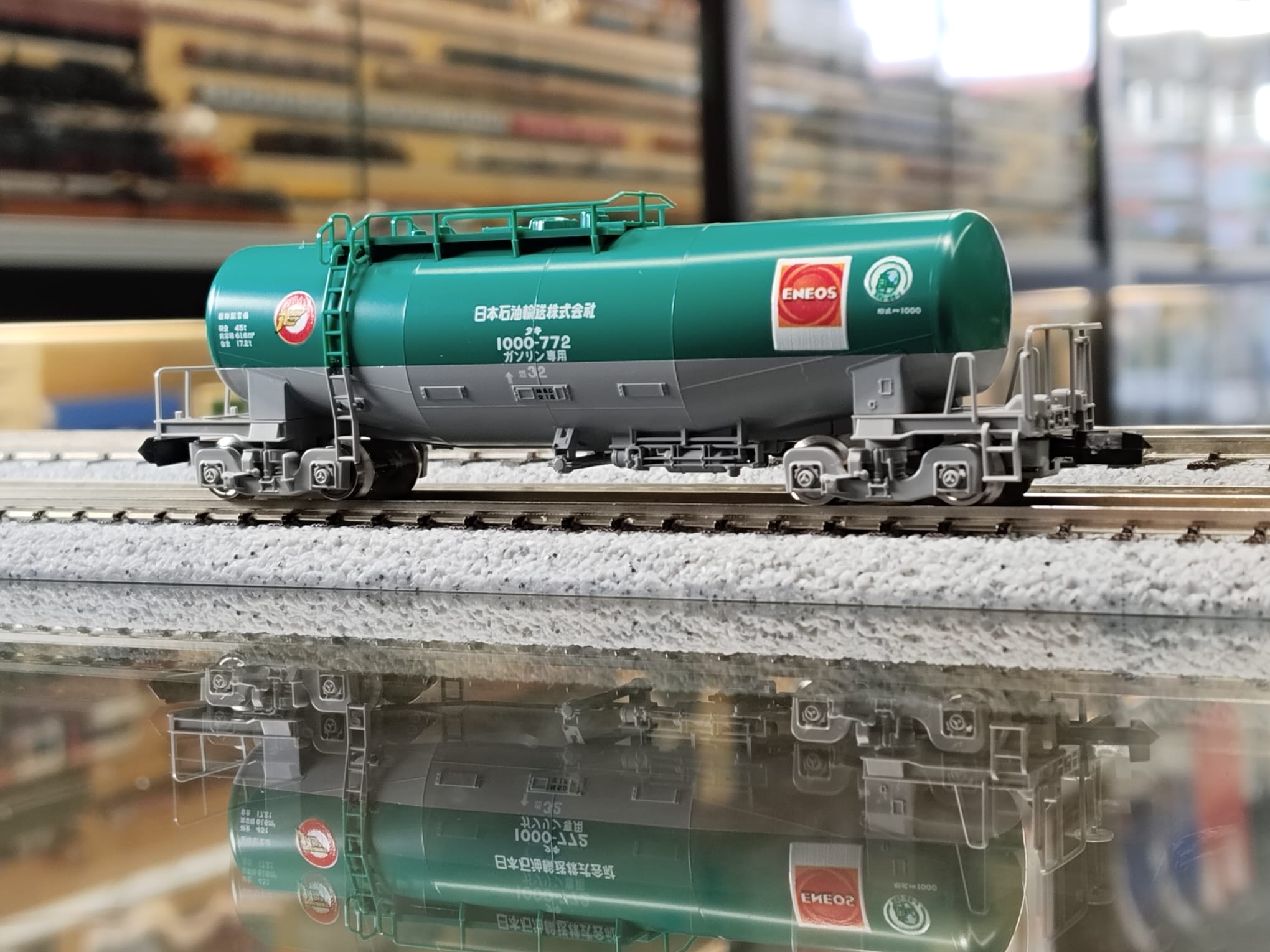 【鉄道模型】HOゲージ TOMIX　HO-732　私有貨車 タキ1000形 (日本オイルターミナル) 5箱セット 【中古】J1 H2637 | TOMIX HOゲージ タキ1000 (日本オイルターミナル) HO-732