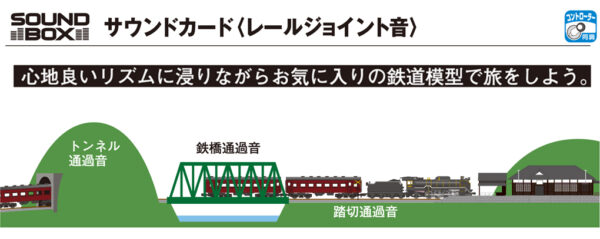 KATO 22-205-1 Sound Box<レールジョイント音/rail joint> 音效卡