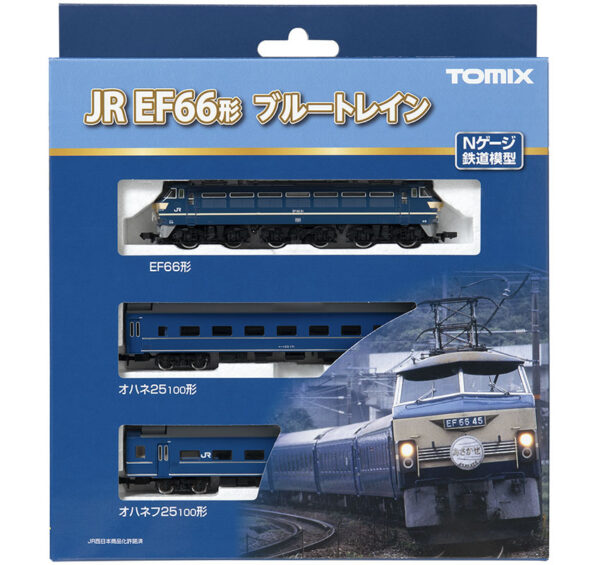 Tomix 98388 JR EF66形藍色列車套裝