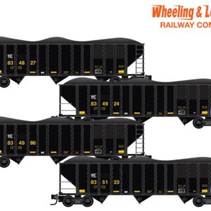 預訂 MicroTrains LINE 03198300235 オープンホッパー車 WE 4両セット 石炭積載