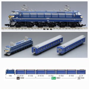 Tomix 98388 JR EF66形藍色列車套裝