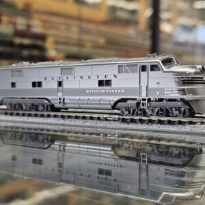 KATO 106-090 CB&Q E5A & Silver Streak Zephyr