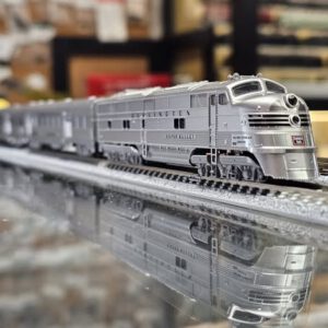 KATO 106-090 CB&Q E5A & Silver Streak Zephyr