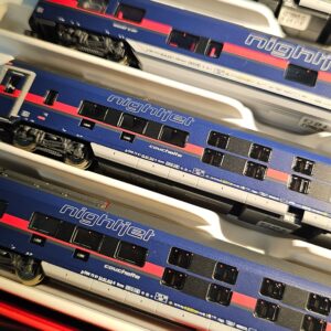 FLEISCHMANN Nightjet ÖBB (N) 客車廂 沒有訂金補款 扣除300元訂金尾款 12 FLEISCHMANN Nightjet ÖBB (N) 客車廂