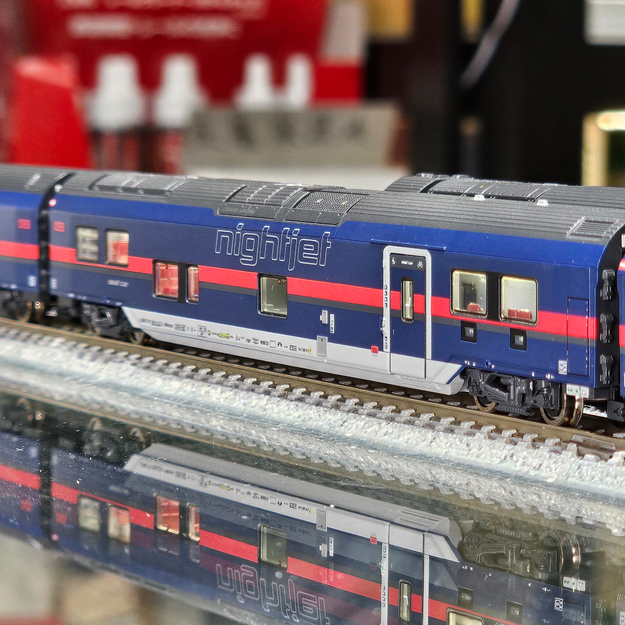 FLEISCHMANN Nightjet ÖBB (N) 客車廂 沒有訂金補款 扣除300元訂金尾款 7 FLEISCHMANN Nightjet ÖBB (N) 客車廂