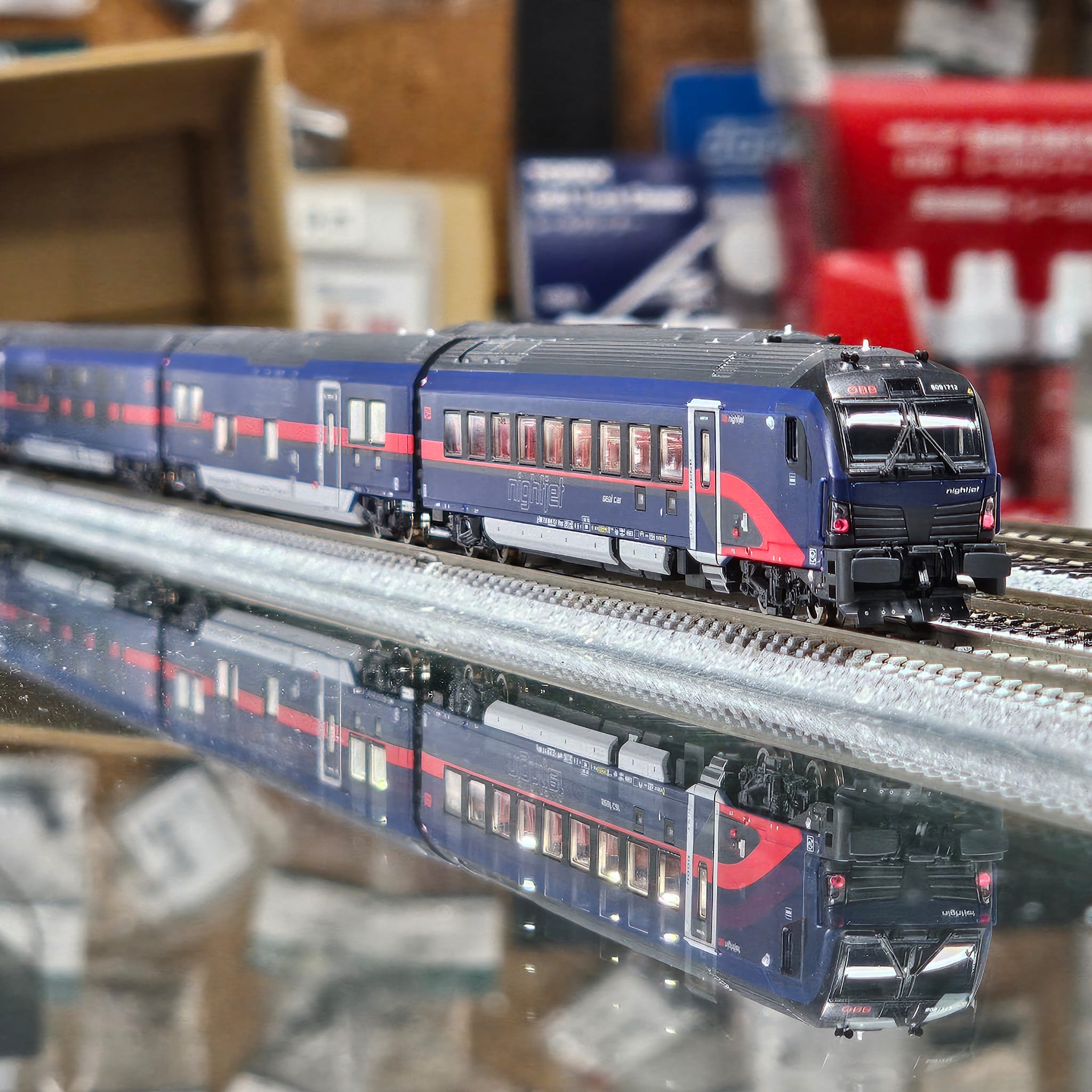 FLEISCHMANN Nightjet ÖBB (N) 客車廂 沒有訂金補款 扣除300元訂金尾款 9 FLEISCHMANN Nightjet ÖBB (N) 客車廂