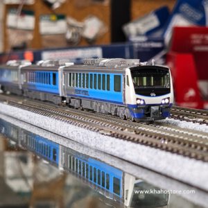 KATO 10-1367 HB-E300系 「リゾートしらかみ」 (青池編成) 4両セット 14 KATO 10-1367