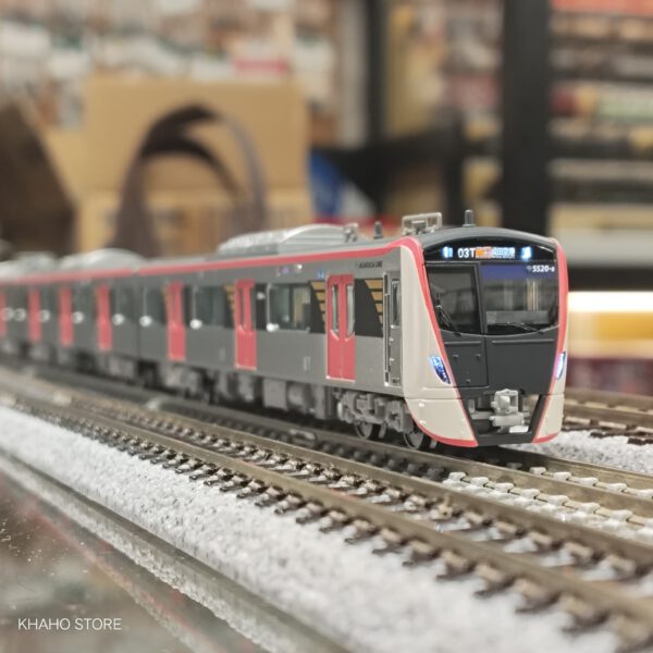 POPONDETTA 6086 都営5500形 浅草線 後期車アンテナ付8両セット [特急 成田空港]