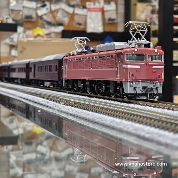 天賞堂 57078 お召列車 1号編成 5輌セット + TOMIX HO-2506 国鉄 EF81形電気機関車(81号機・お召塗装・プレステージモデル)