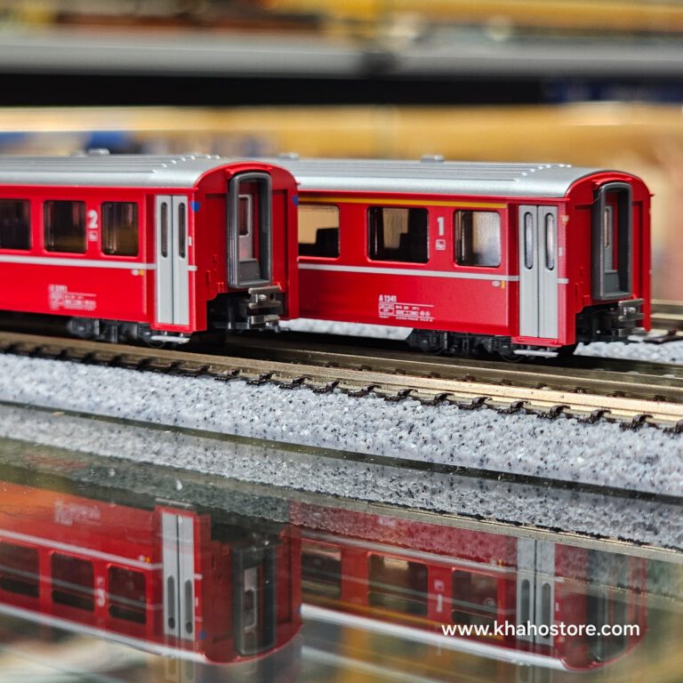 KATO 10-1413《レーティッシュ鉄道・赤い客車》基本セット カトー 10