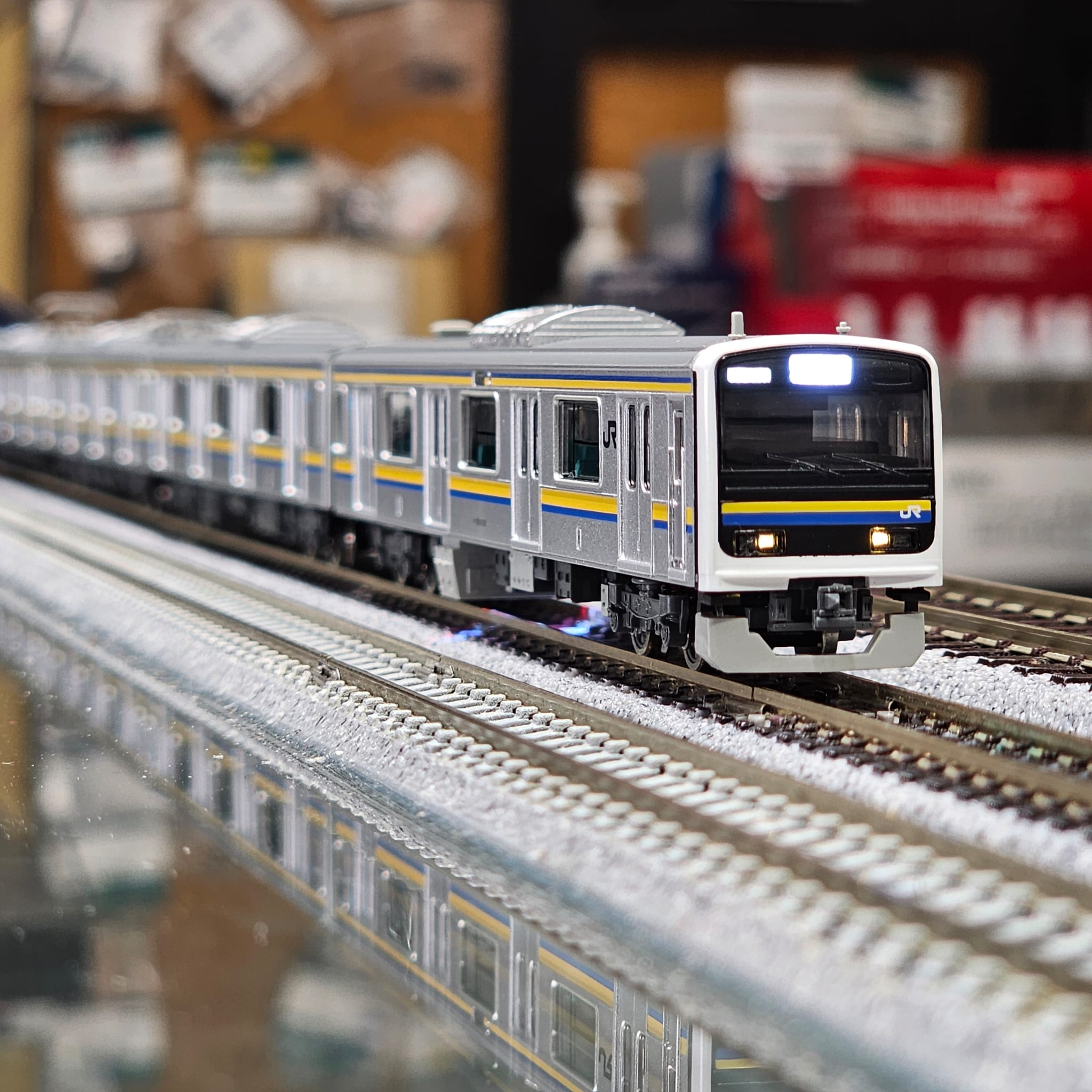 a-7669 209系2100番代幕張電車区C603編成線路設備モニタリング装置 マイクロエース】209系2100番代（幕張電車区・C603編成・線路