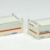 TOMIX 3163 私有 UM12A-105000形コンテナ(クリーム・2個入) 2 tomix 3163