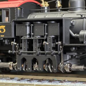 BROADWAY HO Class D 4-truck Shay 齒傳動蒸汽機車