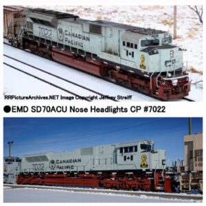 KATO 176-8543 (N)EMD SD70ACU 前端車燈(CP) #7022