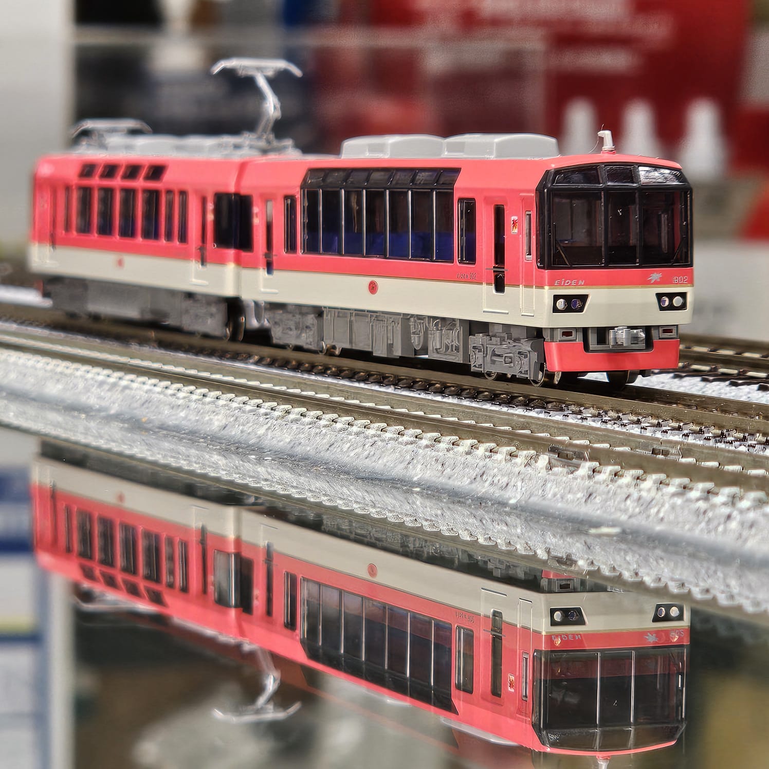 KATO 10-1471 叡山電鉄900系<きらら>(メープルレッド) 楓紅 1 KATO 10-1471 叡山電鉄900系(メープルレッド) 楓紅