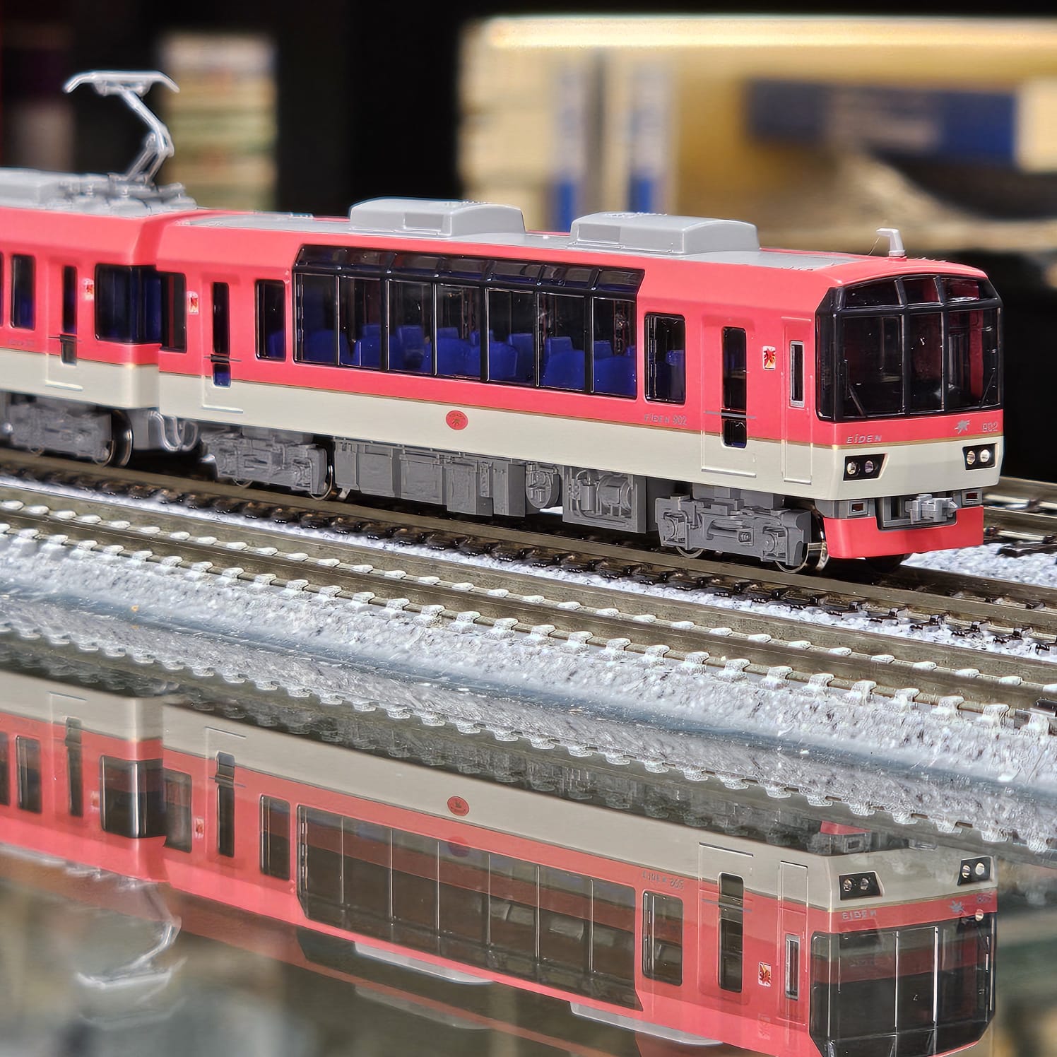 KATO 10-1471 叡山電鉄900系<きらら>(メープルレッド) 楓紅 3 KATO 10-1471 叡山電鉄900系(メープルレッド) 楓紅