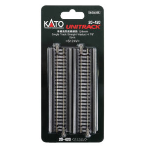KATO 20-420 單線高架 直線線路 124mm
