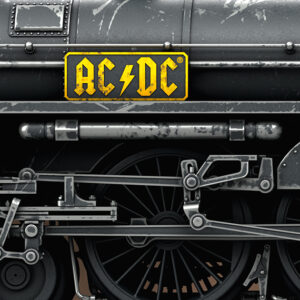 預訂 TRIX HO 25492 "Black Ice" Steam Locomotive with a Tender ( Rock N Roll Train X ACDC ) 8 預訂 TRIX HO 25492 "Black Ice" Steam Locomotive with a Tender ( Rock N Roll Train X ACDC )