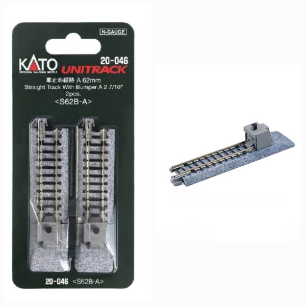 KATO 20-046 車止め線路A 62mm