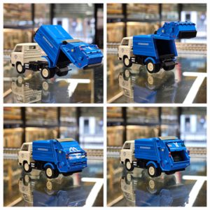 TOMYTEC 333746 LV-N343a 三菱FUSO キャンター 清掃車(白/青) 1:64