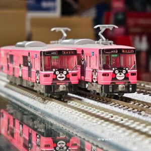 TOMYTEC 331407 熊本電気鉄道０３形 (くまモンラッピング）２両セット 連全套動力