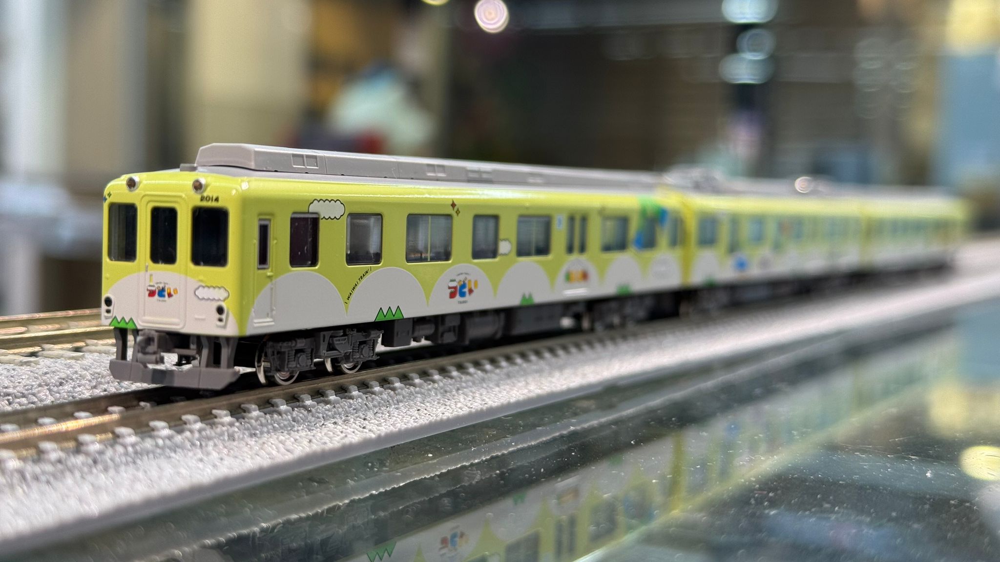 Greenmax 50798 近鉄2013系観光列車「つどい」 (イエローグリーン) 3両編成セット