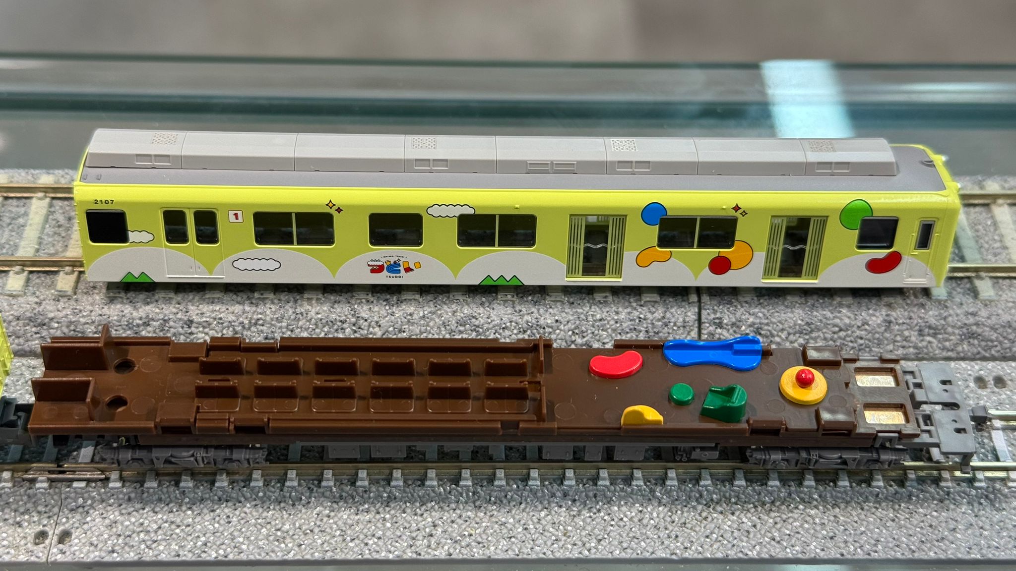 Greenmax 50798 近鉄2013系観光列車「つどい」 (イエローグリーン) 3両編成セット