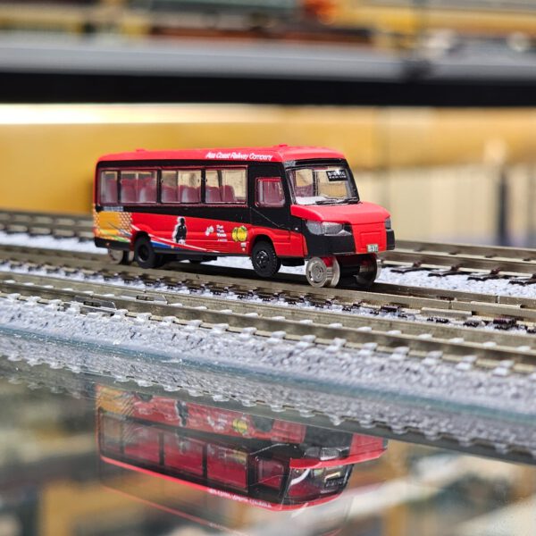 TOMYTEC 334729 阿佐海岸鉄道 DMV-933(阿佐海岸維新) 配備模式轉換軌道