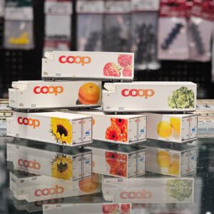 MINITRIX 66583 "N" Accessory Set of Refrigerated Containers 冷藏集裝箱套裝