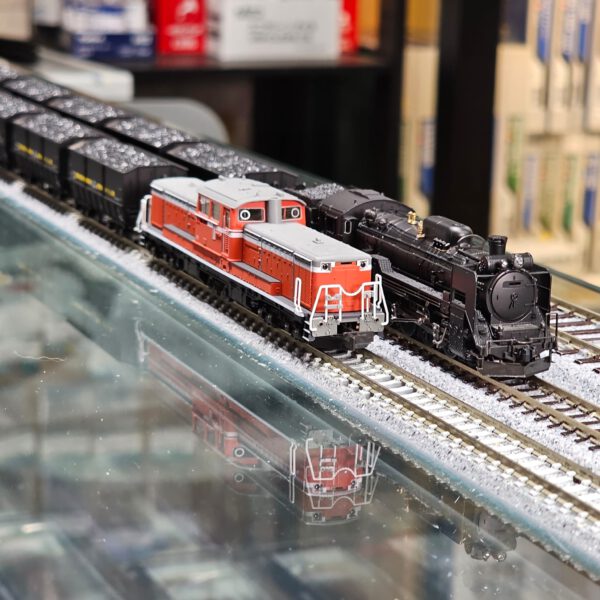 KATO 北海道牽引機車/セキ3000 (石炭積載) 套裝