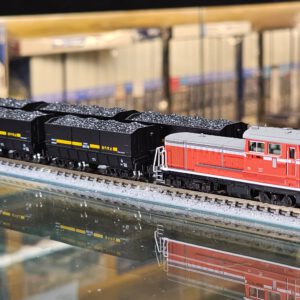 KATO 北海道牽引機車/セキ3000 (石炭積載) 套裝