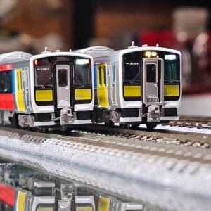 Microace A6772 キハE130 水郡線 (2両セット) 6 您好,咔好鐵道模型店提示短訊: 你預訂的下列商品已經到貨 TOMIX 2011 JR C57形蒸気機関車(180号機)磐越物語號牽引機車 連接補款 https://www.khahostore.com/products/tomix-2011-jr-c57-100/ TOMIX 98892 JR 12系客車 (SL磐越物語・オコジョ展望車) セット 連接補款 https://www.khahostore.com/products/tomix-98892-100/ 由於今日到貨品種比較多可以等候所有到貨通知發出再一次個補款 感謝貴客對本店的支持! 謝謝貴客耐心等候! 🙇🏼♀💞 Khaho 鐵道模型