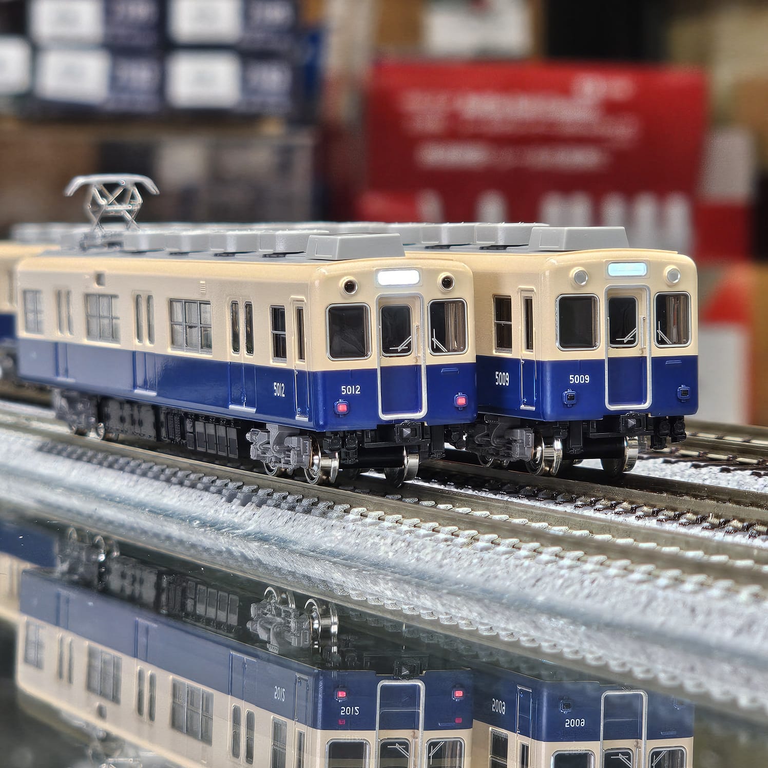 Greenmax 50814 阪神5001形(5009編成)4両編成 扣除100元訂金補款 1 Greenmax 50814 阪神5001形(5009編成)4両