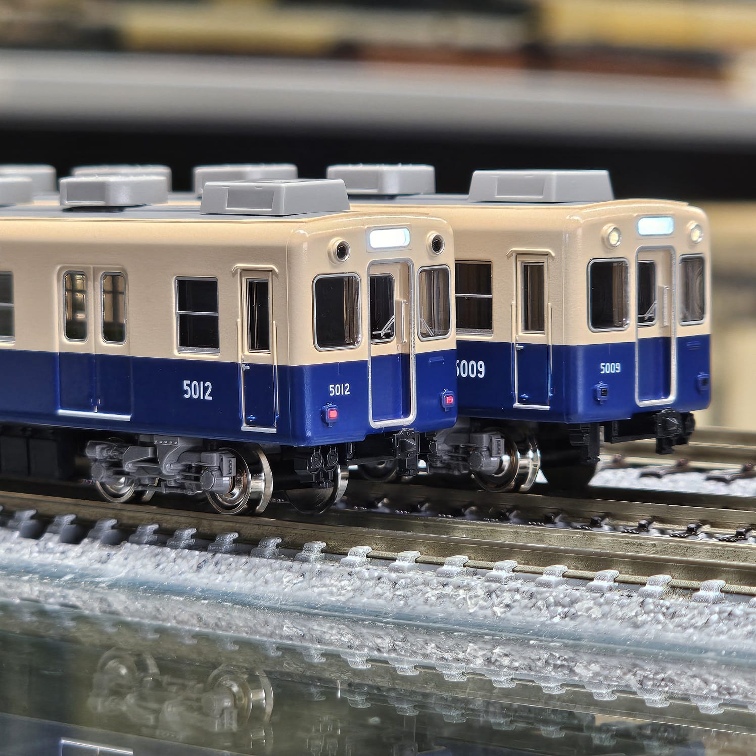 Greenmax 50814 阪神5001形(5009編成)4両編成 扣除100元訂金補款 4 Greenmax 50814 阪神5001形(5009編成)4両