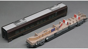 エヌ小屋 10123+10125 KATO E655系 なごみ(和)+天皇特別車両 室內車廂貼