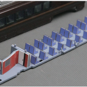 エヌ小屋 10123+10125 KATO E655系 なごみ(和)+天皇特別車両 室內車廂貼