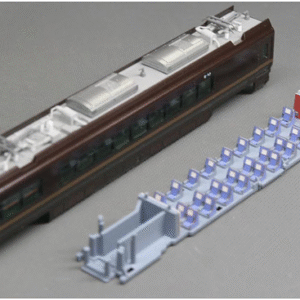 エヌ小屋 10123+10125 KATO E655系 なごみ(和)+天皇特別車両 室內車廂貼